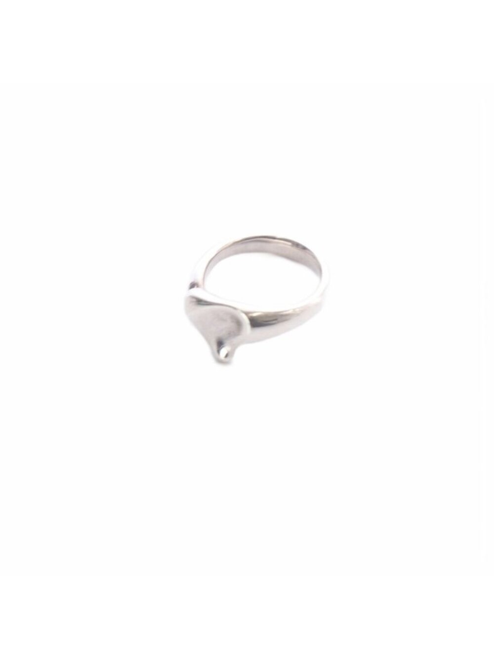 Tiffany & Co Full Heart Ring 925 Sterling Silver